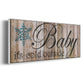 Baby It's Cold - Floater Framed Canvas Print