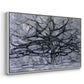 The Gray Tree, 1911 - Floater Framed Canvas Print