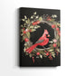 Warm Lantern Nativity at Eve - Canvas Art Print