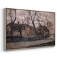 Farm near Duivendrecht in the Evening, c. 1905 - Floater Framed Canvas Print