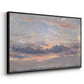 A Cloud Study, Sunset, c. 1821-1822 - Floater Framed Canvas Print