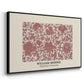 Examples of Chinese Ornament, Pl. XCIII (Morris Inspired), 1867 - Floater Framed Canvas Print