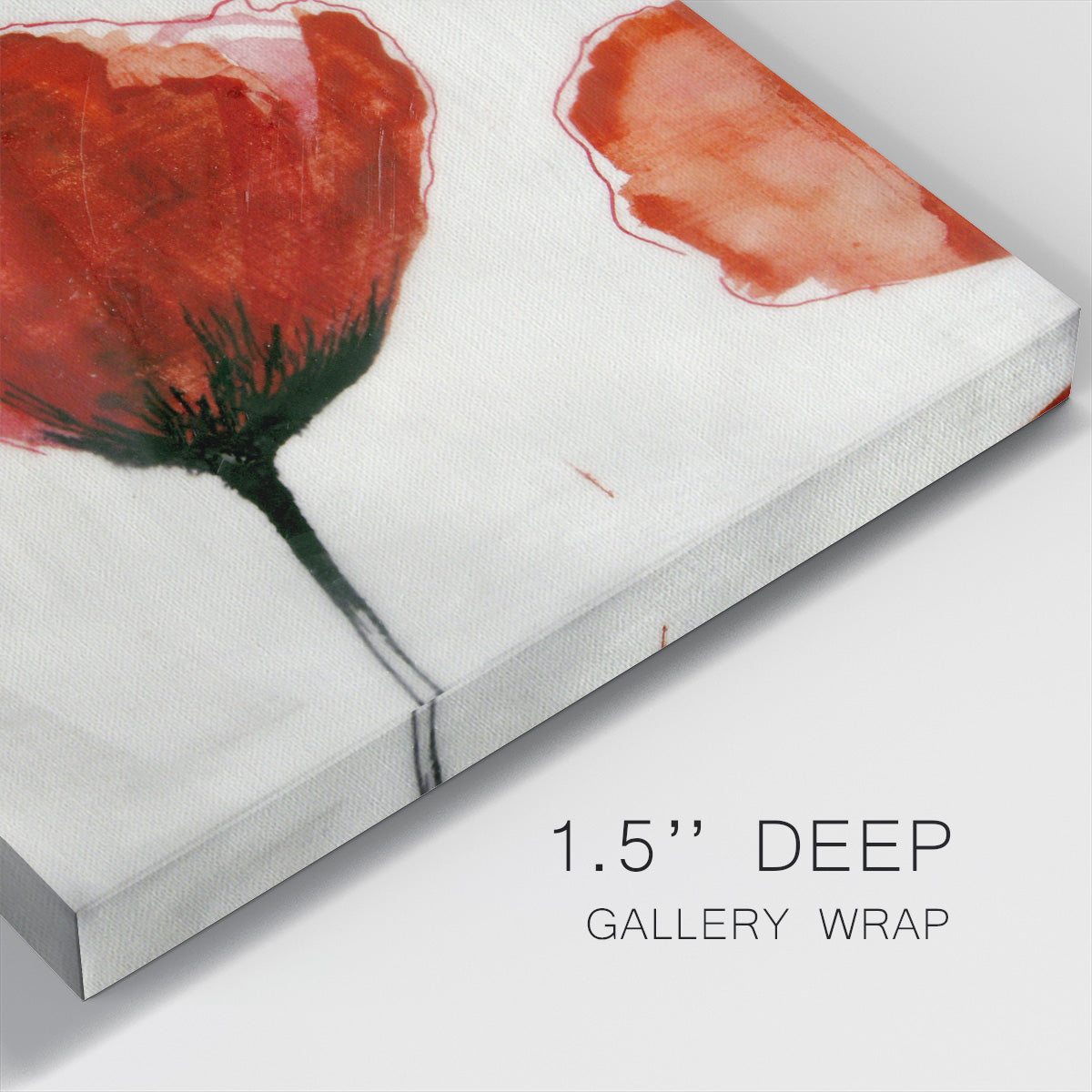 Red Drops III - Canvas Art Print