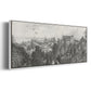 City of Cleveland - Floater Framed Canvas Print