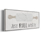 Roll With It - Floater Framed Canvas Print