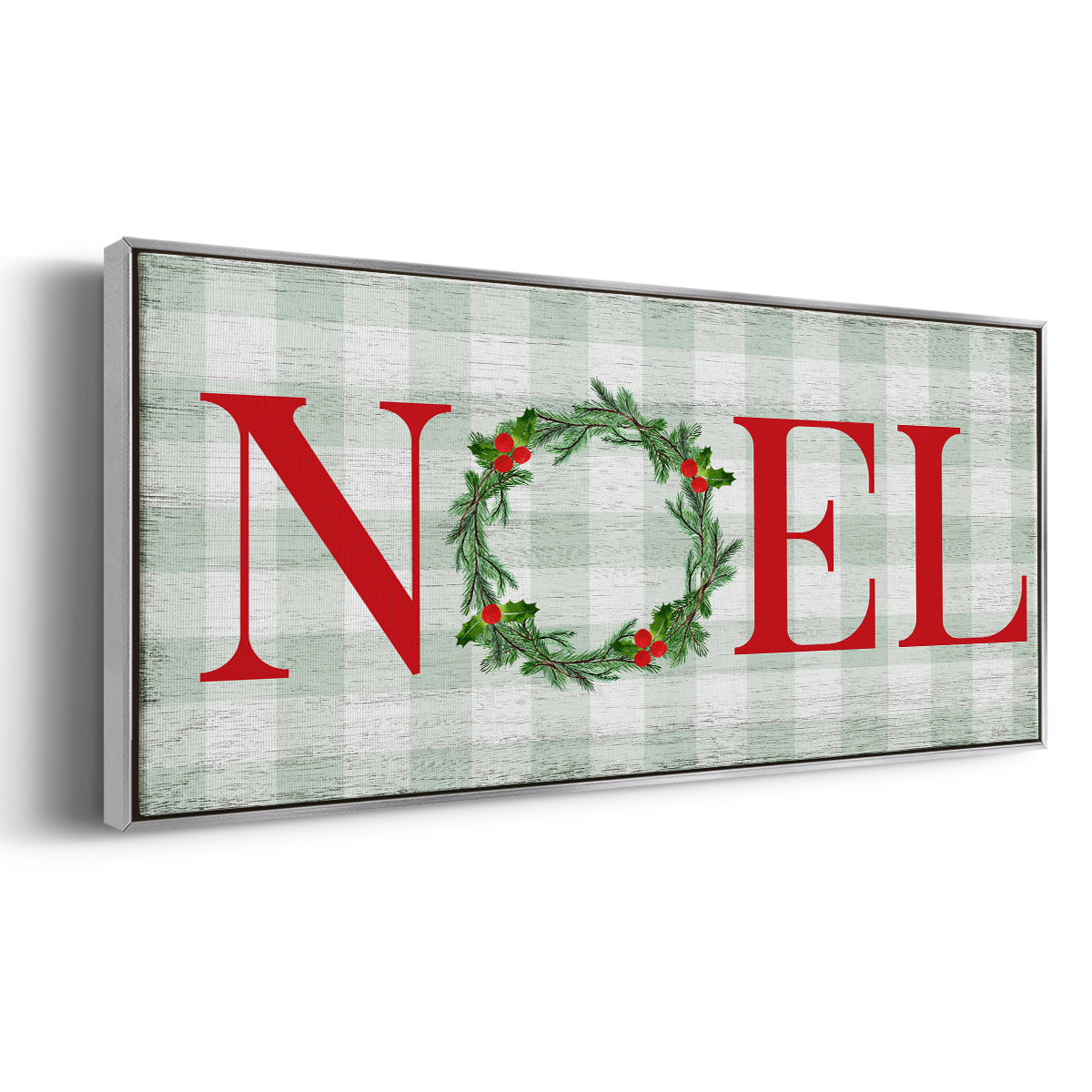 Noel - Floater Framed Canvas Print