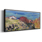 Pourville, 1882 - Floater Framed Canvas Print