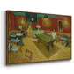 The Night Café, 1888 - Floater Framed Canvas Print