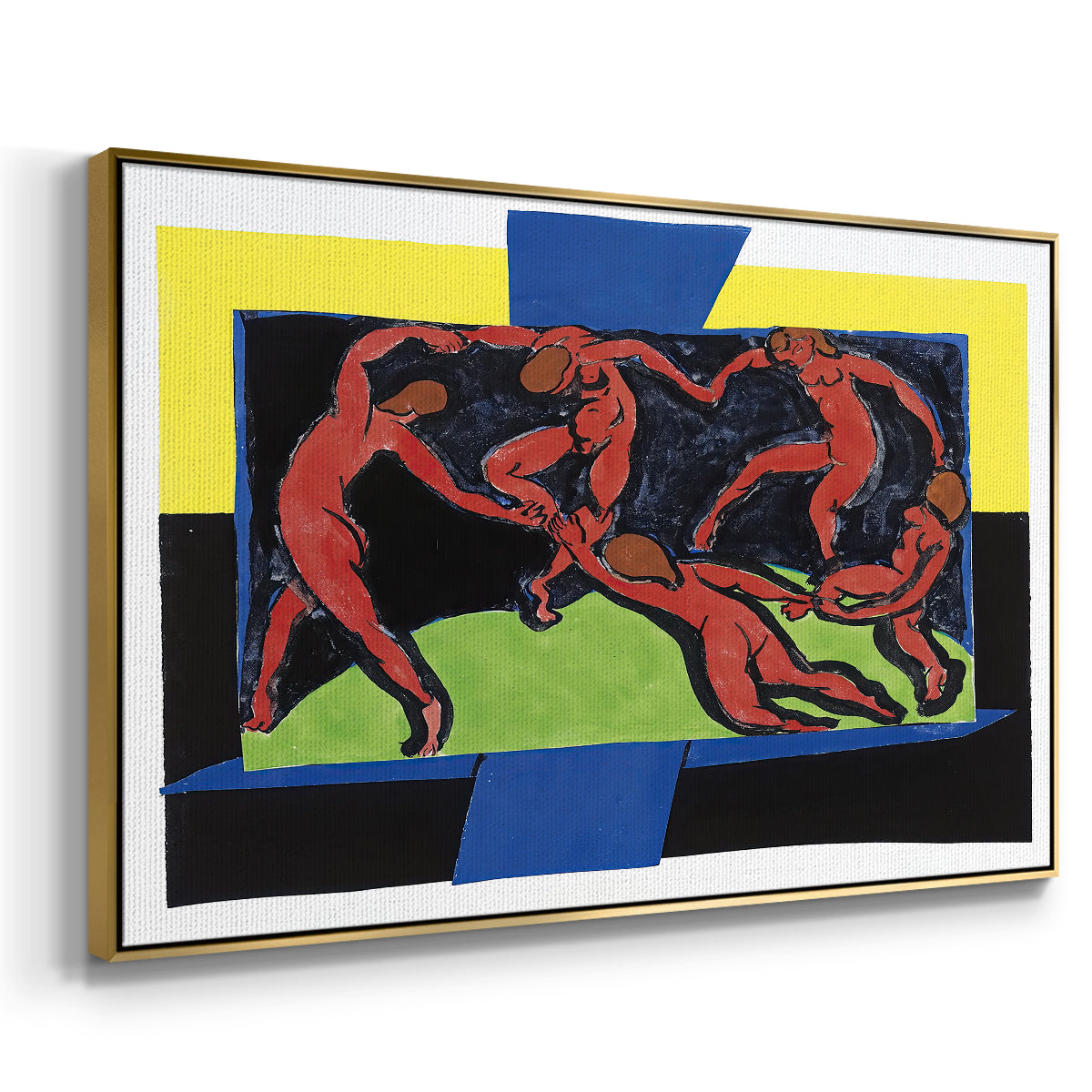 The Dance (La Danse), 1939 - Floater Framed Canvas Print