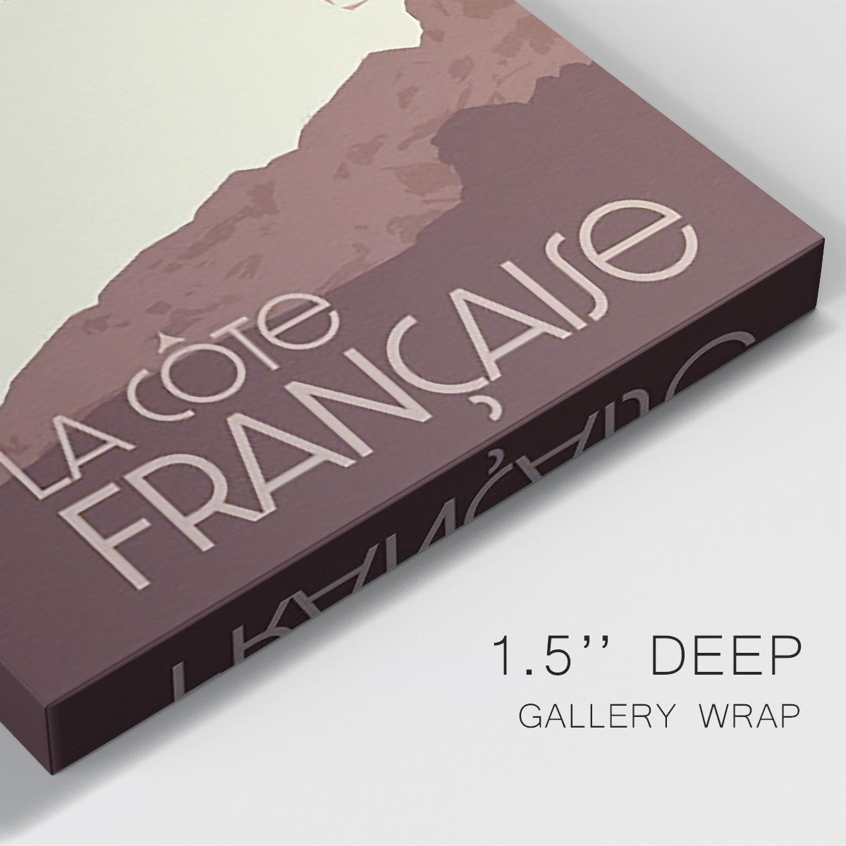 French Coast II - Canvas Art Print