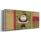Holiday Santa - Floater Framed Canvas Print