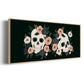 Skull & Snake Collection D - Floater Framed Canvas Print
