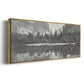 Mirror Lake, Yosemite Valley - Floater Framed Canvas Print