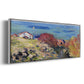 Pourville, 1882 - Floater Framed Canvas Print
