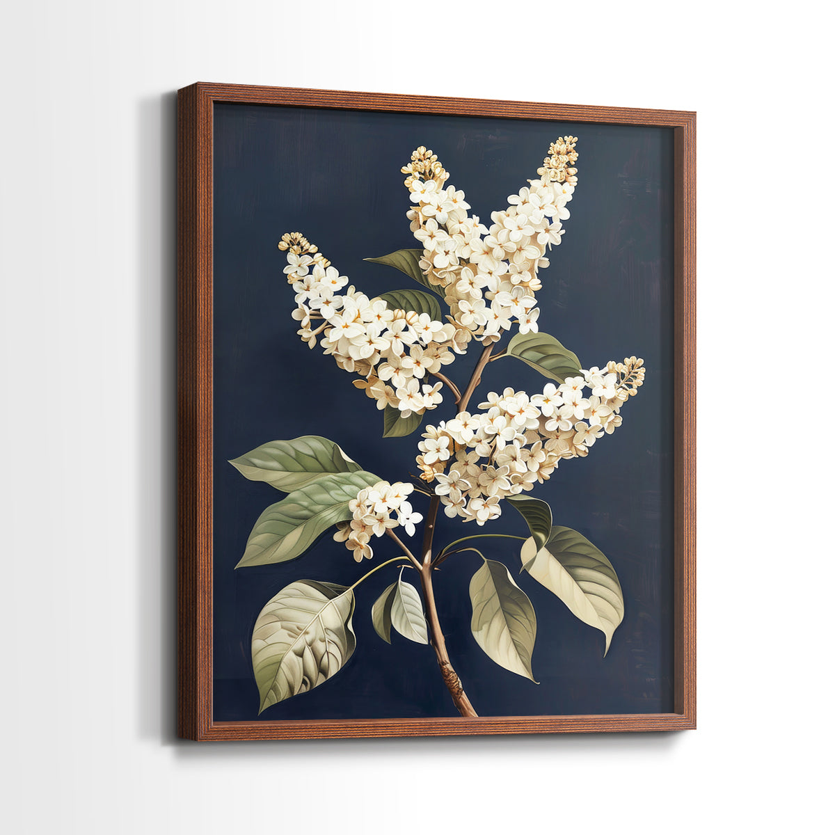 Floral Study Series LII - Restickable Framed Art Set