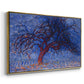 The Red Tree, 1909 - Floater Framed Canvas Print