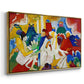 Oriental, 1909 - Floater Framed Canvas Print