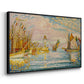 The Lighthouse at Groix, 1925 - Floater Framed Canvas Print