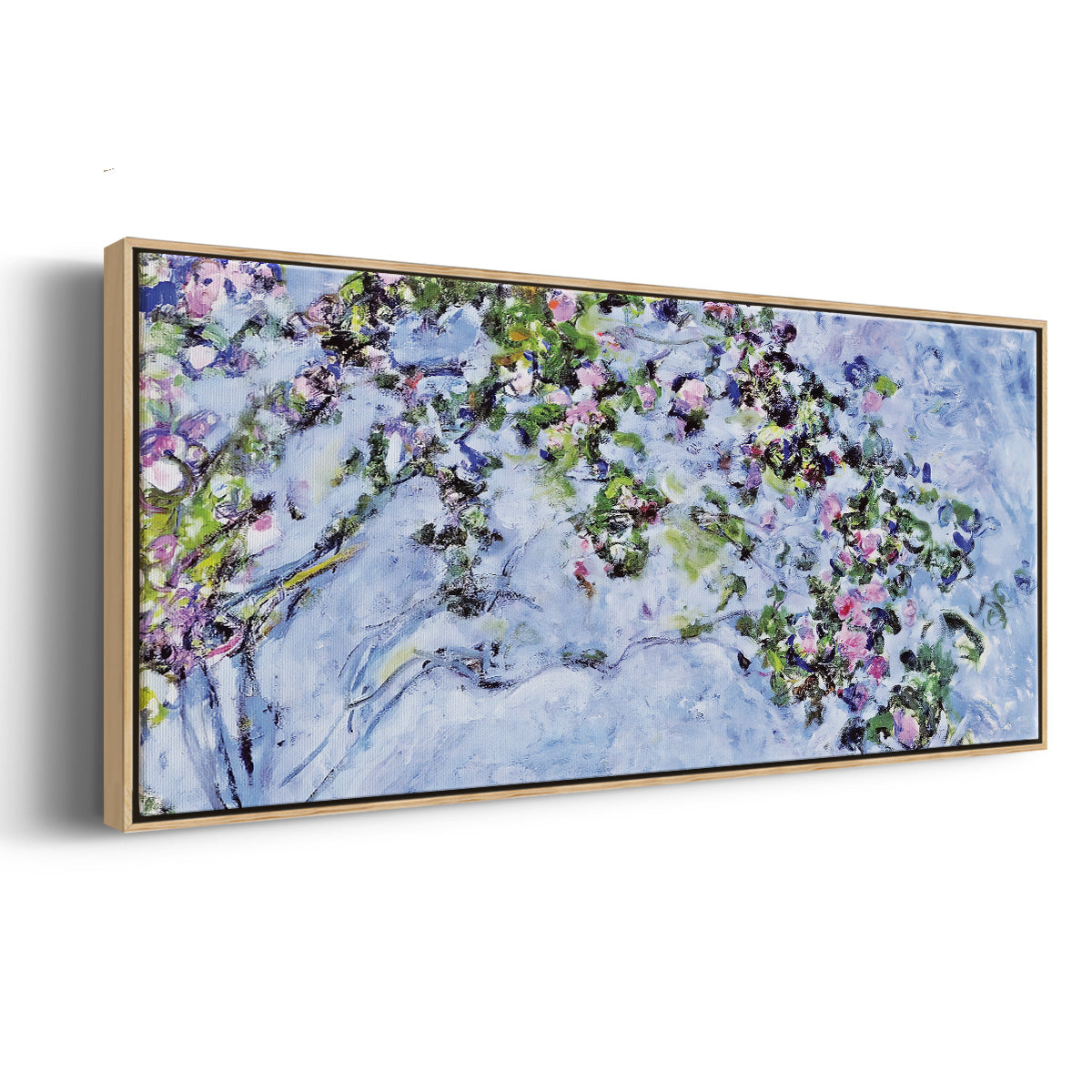 The Rose Bush, 1925 - Floater Framed Canvas Print