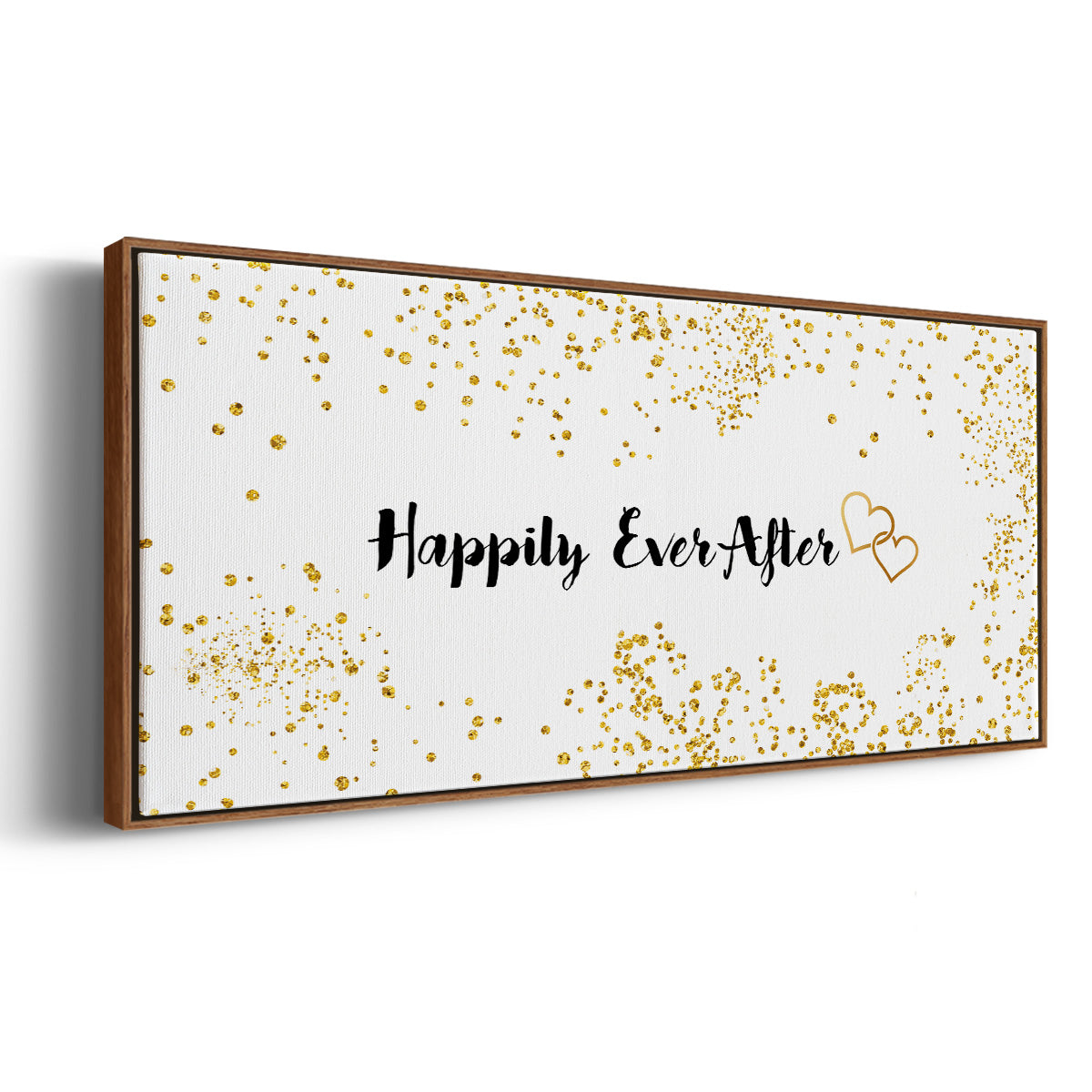 Happily Ever After - Floater Framed Canvas Print