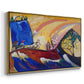 Painting with Troika, 1911 - Floater Framed Canvas Print