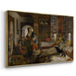 The Harem, 1876 - Floater Framed Canvas Print