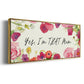 You Da Mom Collection D - Floater Framed Canvas Print