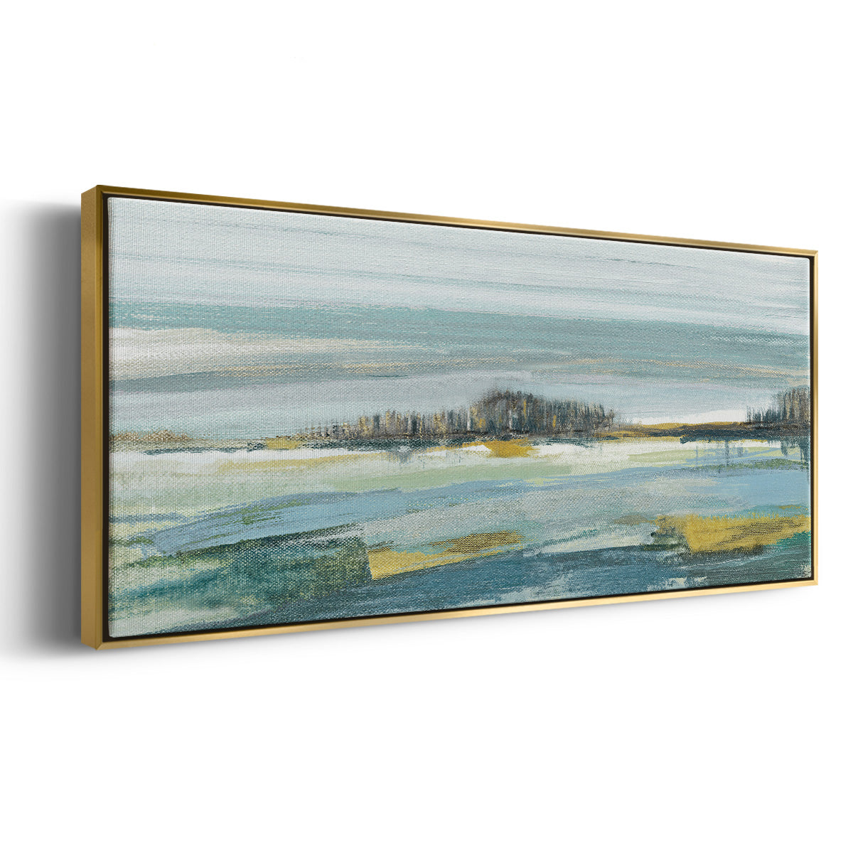 Lewbeach Vista - Floater Framed Canvas Print