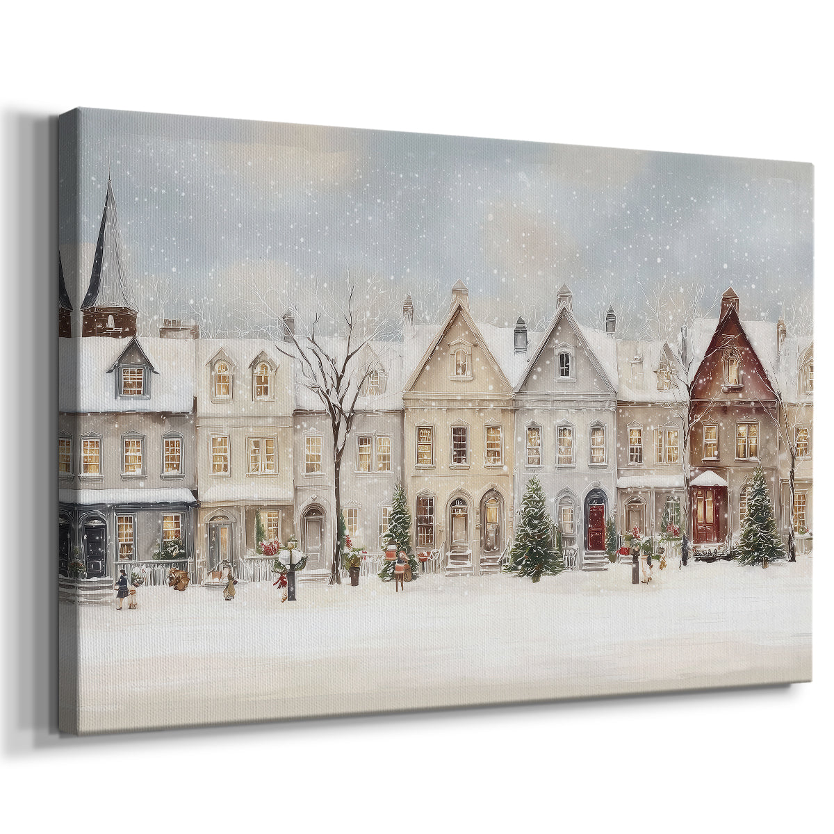 Snowwhite Night Green - Canvas Art Print