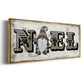 Winter Wonderland Friend Noel - Floater Framed Canvas Print