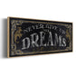 Dreams - Floater Framed Canvas Print
