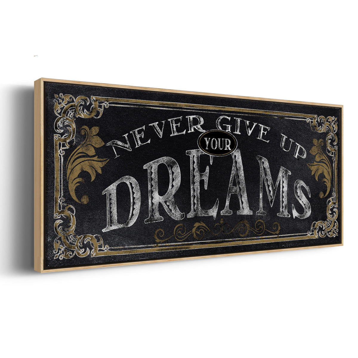 Dreams - Floater Framed Canvas Print