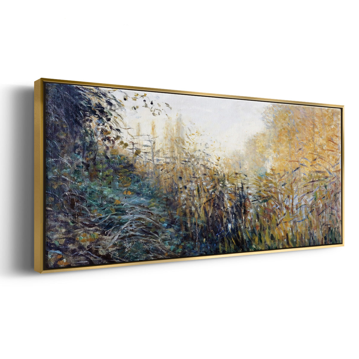 The Reeds (Study), 1876 - Floater Framed Canvas Print