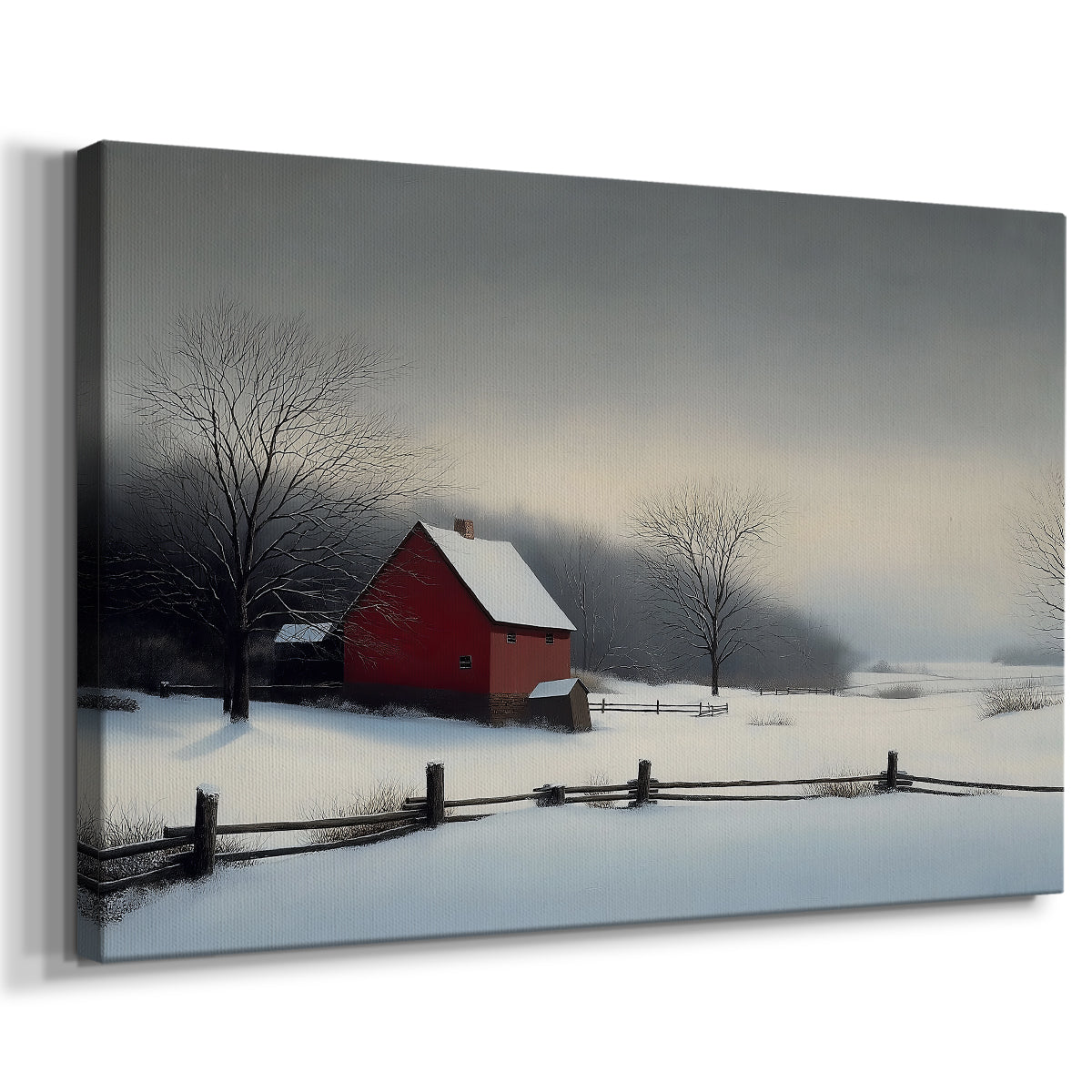 Eve of Quiet Pines - Canvas Art Print