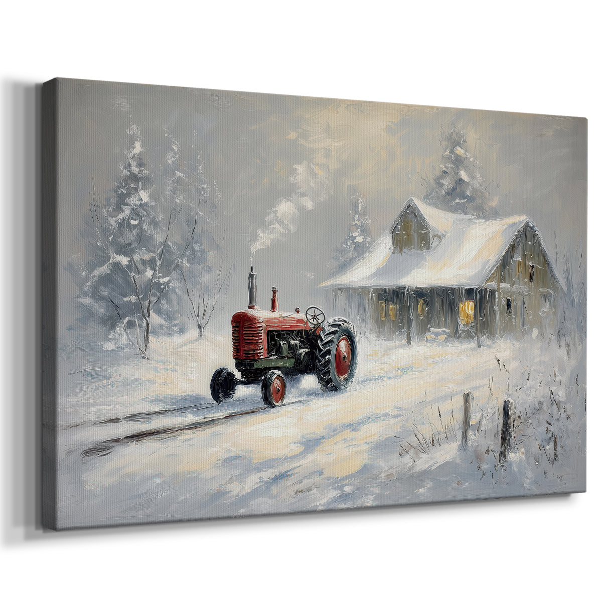 Snowwhite Carol - Canvas Art Print