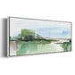 Abstract Wetland IV - Floater Framed Canvas Print