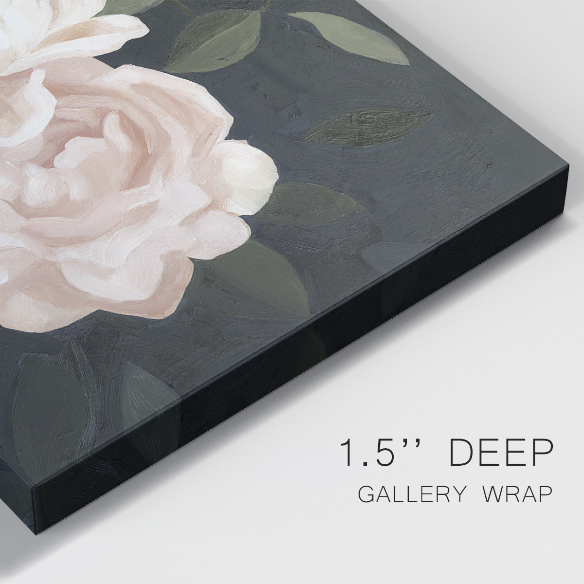 UA CH Nighttime Flora III Premium Gallery Wrapped Canvas - Ready to Hang