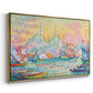 The Golden Horn, Constantinople, 1907 - Floater Framed Canvas Print