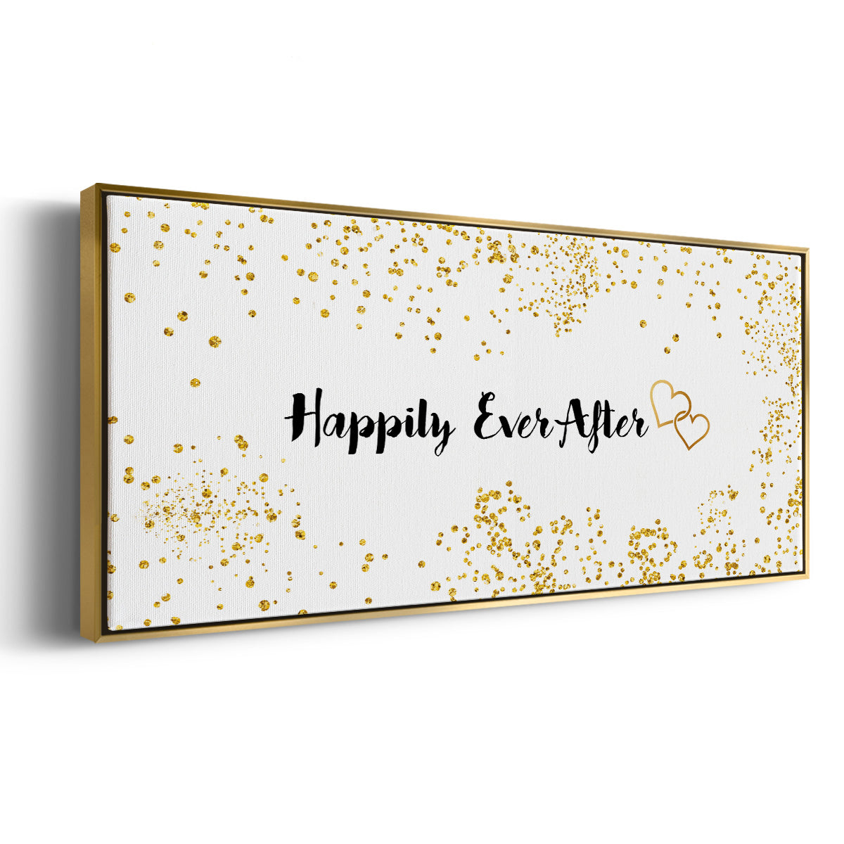 Happily Ever After - Floater Framed Canvas Print
