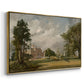 Malvern Hall, 1821 - Floater Framed Canvas Print