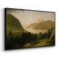 Hudson River Scene, 1857 - Floater Framed Canvas Print