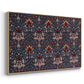 Snakeshead (Printed Textile), c. 1876 - Floater Framed Canvas Print