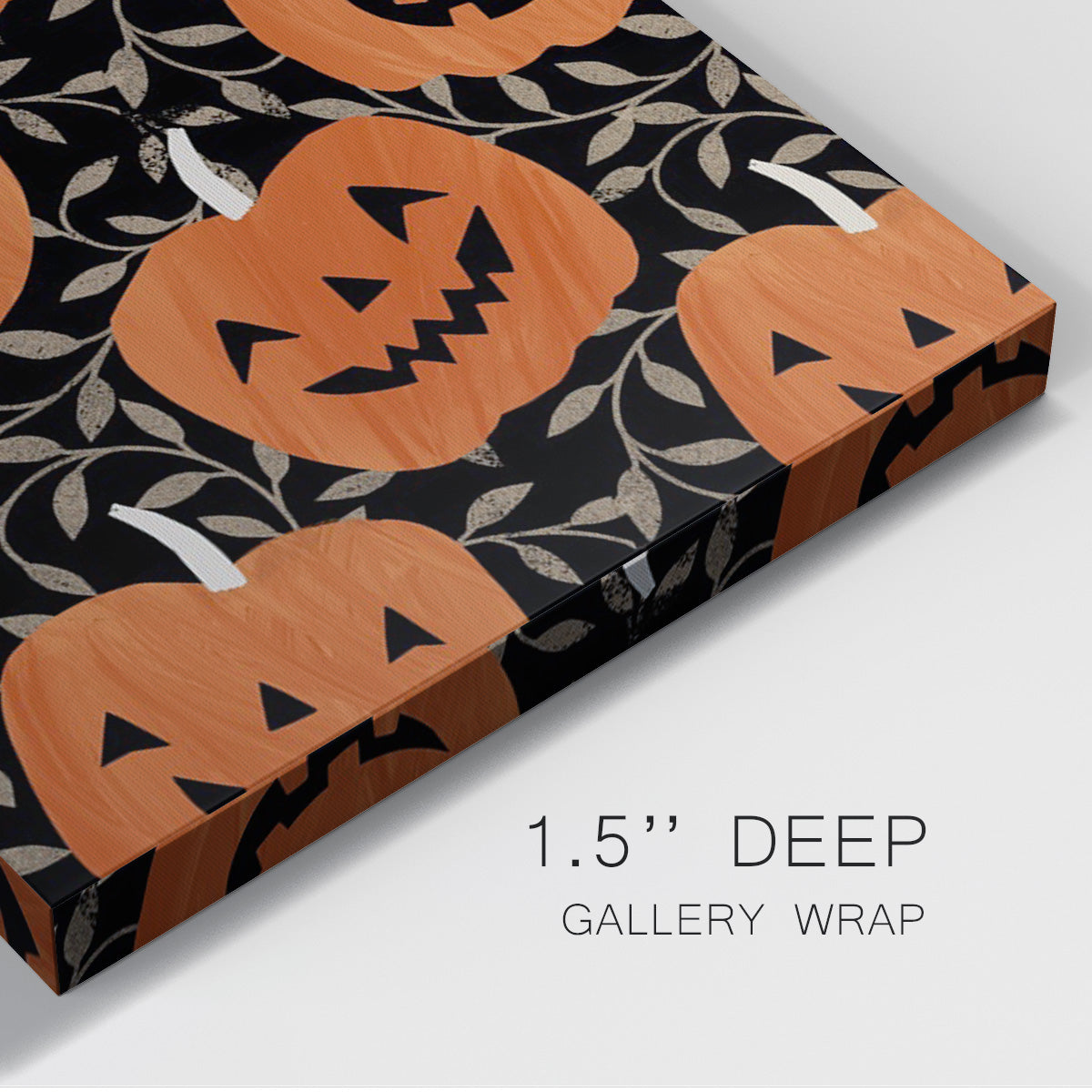 Graphic Halloween Collection G-Premium Gallery Wrapped Canvas - Ready to Hang