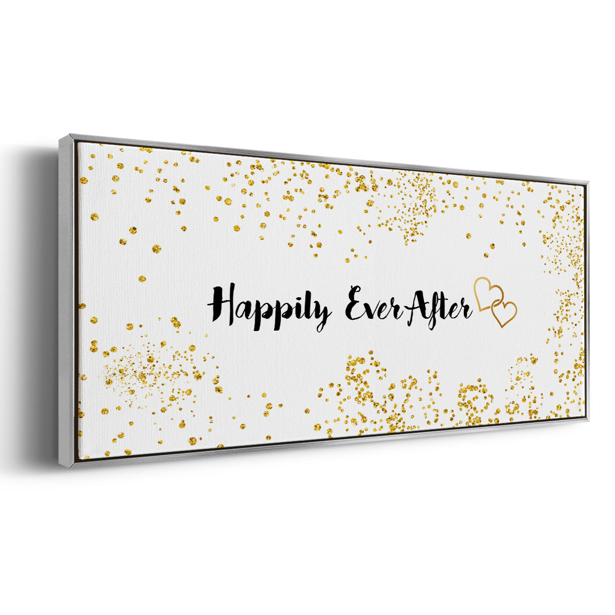 Happily Ever After - Floater Framed Canvas Print