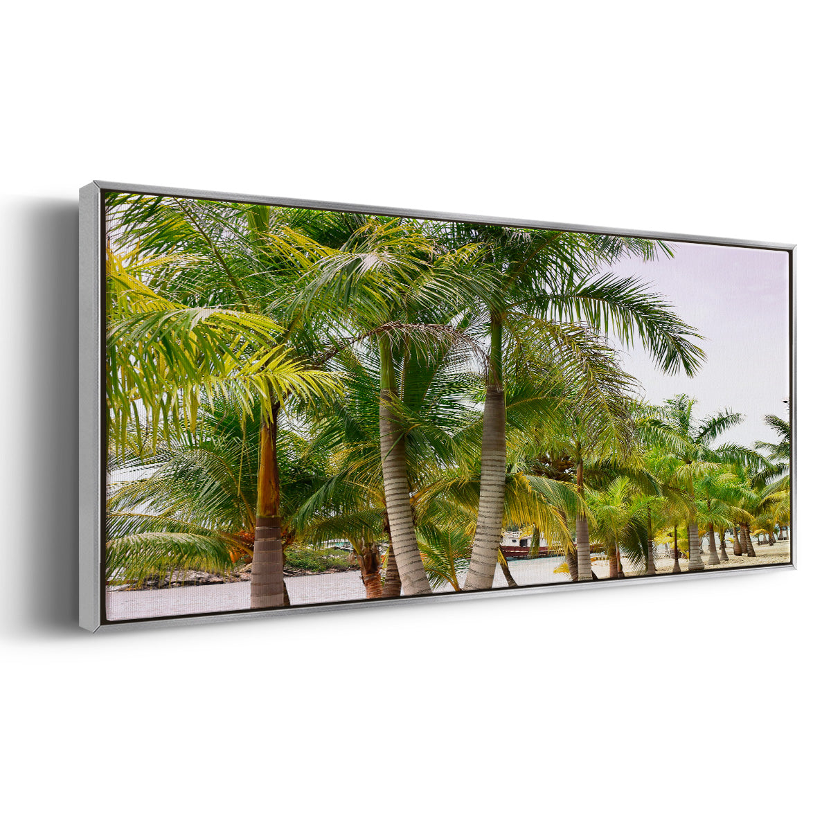Summer Day - Floater Framed Canvas Print