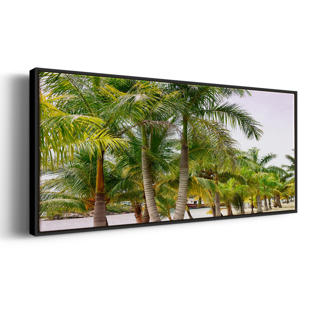 Summer Day - Floater Framed Canvas Print