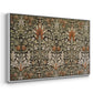 Snakeshead - Charcoal/Spice, c. 1876 - Floater Framed Canvas Print