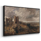 Hadleigh Castle, Mouth of Thames, c. 1829 - Floater Framed Canvas Print