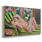 Odalisque Couchée Aux Magnolias, c. 1923 - Floater Framed Canvas Print