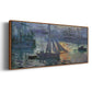 Sunrise at Sea - Floater Framed Canvas Print